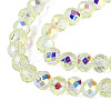 Transparent Glass Beads Strands EGLA-N016-4mm-07-3