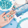 4 Strands 2 Styles Synthetic Turquoise Beads Strands TURQ-AR0001-14-3