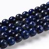 Natural Dyed Lapis Lazuli Bead Strands G-G953-04-10mm-6