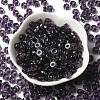 Transparent Colours Glass Seed Beads SEED-E001-T3x6mm-04-2