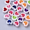 Transparent Acrylic Beads TACR-T004-09-1