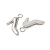 304 Stainless Steel Charms STAS-Z167-02P-05-2