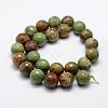 Natural Green Opal Beads Strands G-K209-05A-16mm-2