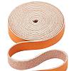 Flat Microfiber Imitation Leather Cord LC-WH0006-07A-05-1