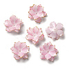 Golden Edge Flower Bead Cap X-SACR-C002-33-1