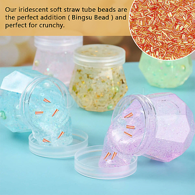 ABS Plastic Tube Beads DIY-WH0888-230E-1