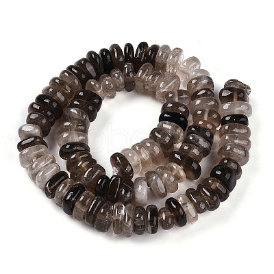 Natural Smoky Quartz Beads Strands G-T141-27-1