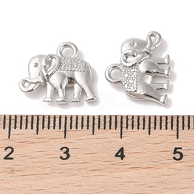 Vintage Elephant Charms PALLOY-ZN-47017-N-FF-1