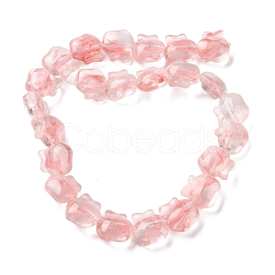 Inner Flower Handmade Lampwork Beads Strands LA-CBA3F7A-01F-1