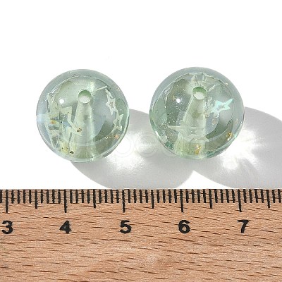 Luminous Transparent Resin Beads RESI-F073-03C-1
