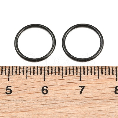 Ion Plating(IP) 304 Stainless Steel Closed Jump Rings STAS-G393-06B-11-1
