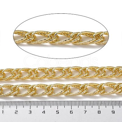 Oxidation Aluminum Textured Rope Chains CHA-H001-11KCG-1