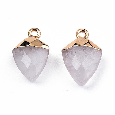 Natural Quartz Crystal Pendants G-N326-134-09-1
