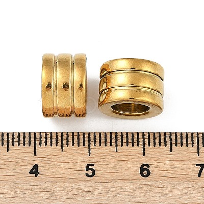 Ion Plating(IP) 202 Stainless Steel Beads STAS-Q336-05G-1