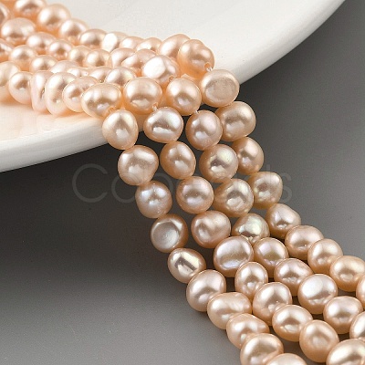 Natural Cultured Freshwater Pearl Beads Strands PEAR-A006-05-X-1