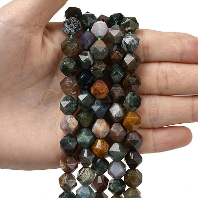 Natural Indian Agate Beads Strands G-Z119-A29-03-1
