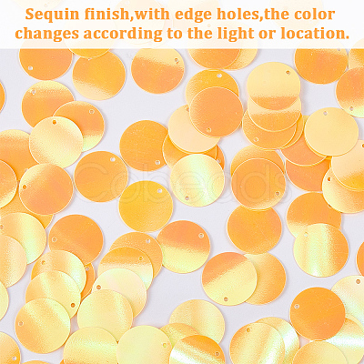PVC Sequin Pendants KY-WH0083-009B-1