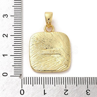 Brass Pendants KK-E091-11G-1