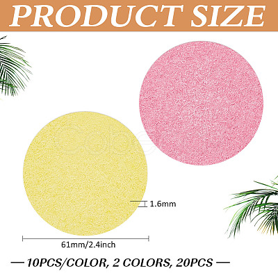 20Pcs 2 Colors Foam Texture Painting Paper DIY-BC00016-31A-1