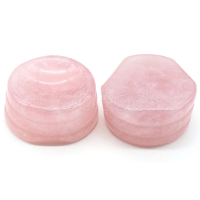 Natural Rose Quartz Display Base Stand Holder for Crystal WICR-PW0001-16D-1