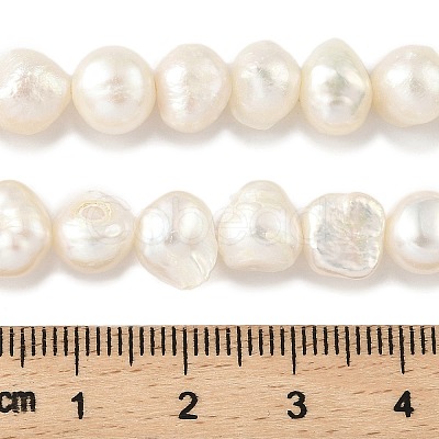 Natural Cultured Freshwater Pearl Beads Strands PEAR-A006-08A-1