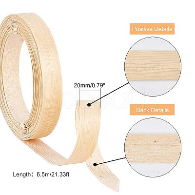 Wood Grain Seal Edge Banding Tape WOOD-WH0025-04A-1