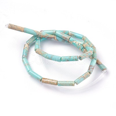 Natural Imperial Jasper Beads Strands X-G-E508-04D-1