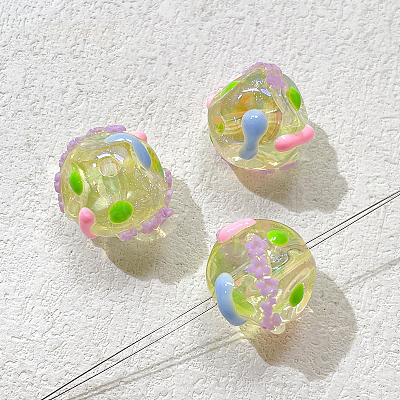 Transparent Acrylic Beads WG39989-25-1
