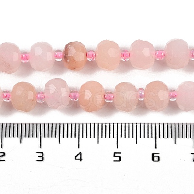 Natural Pink Aventurine Beads Strands G-H057-A07-01-1