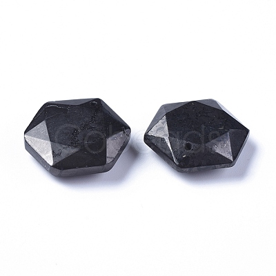 Natural Shungite Pendants G-L505-32-1