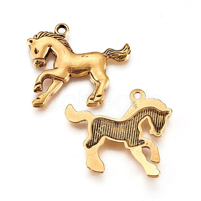 Tibetan Style Alloy Pendants TIBEP-A16618-AG-LF-1