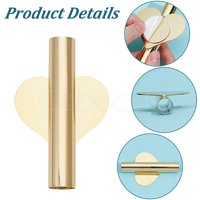 2Pcs Heart Wall Mounted Flower Tube FIND-GF0008-61G-1