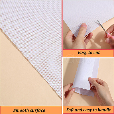 Plastic Mesh Canvas Sheets AJEW-CP0008-79C-1