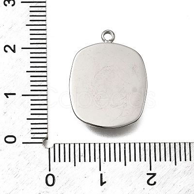 304 Stainless Steel Pendants STAS-Z163-04P-1