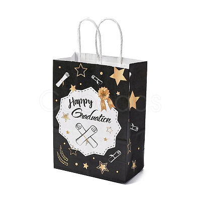 Graduation Theme Rectangle Paper Bags CARB-F012-01D-1
