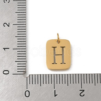 304 Stainless Steel Charms LS-STAS-R001-01G-H-1