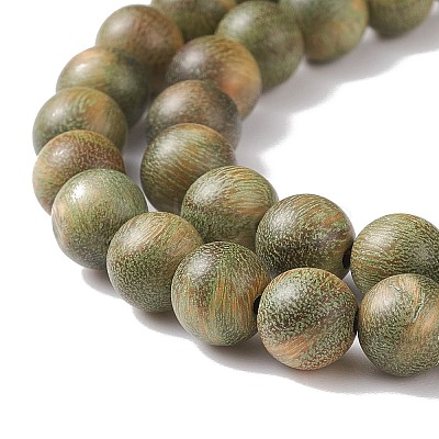 Natural Sandalwood Beads Strands WOOD-F008-02-C-1