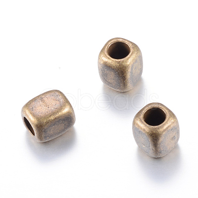 Tibetan Style Alloy Spacer Beads LS-X-TIBE-Q063-03AB-NR-1
