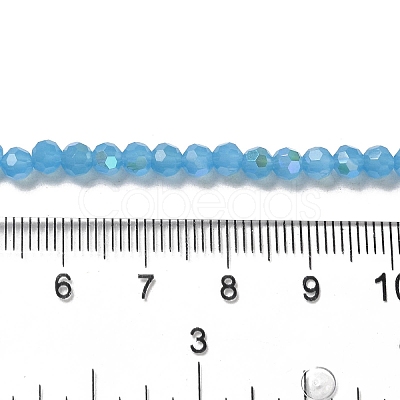 Imitation Jade Glass Beads Strands EGLA-A035-J4mm-L07-1