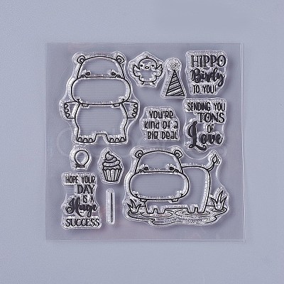 Silicone Stamps LS-DIY-F029-A07-1