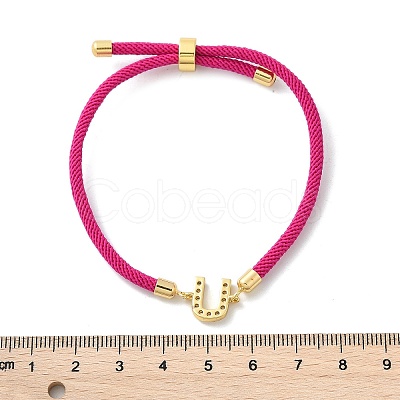 Adjustable Nylon Cord Bracelets BJEW-C096-01G-21-1