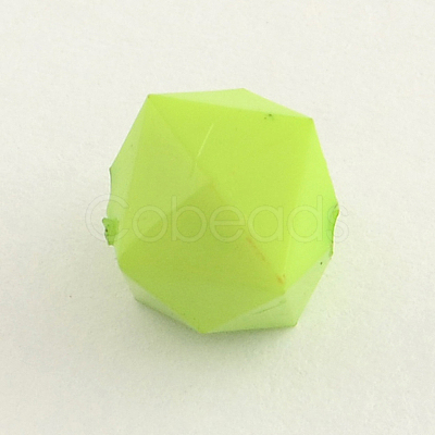 Opaque Acrylic Beads SACR-Q099-84B-1