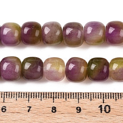 Dyed Natural White Jade Beads Strands G-T138-D14-1