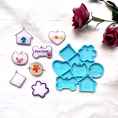 Pendant Silicone Molds DIY-P022-06-1