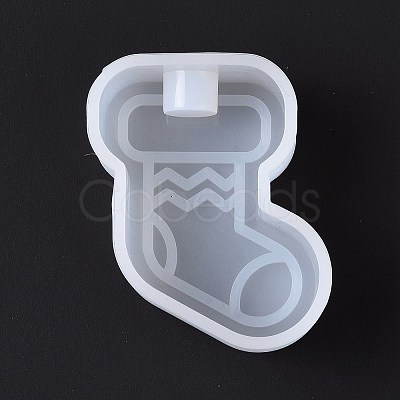 DIY Christmas Sock Silicone Molds DIY-G058-F03-1
