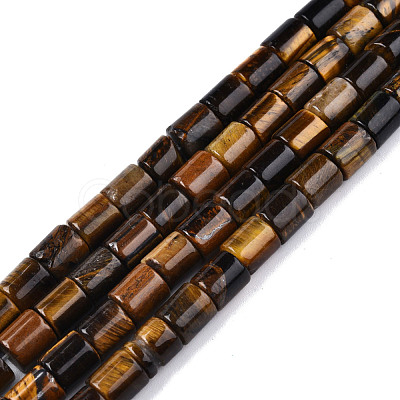 Natural Tiger Eye Beads Strands G-N326-150-B02-1
