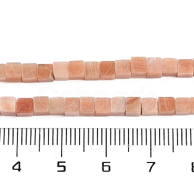 Natural Pink Aventurine Beads Strands G-B129-A11-01-1