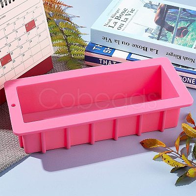 Rectangle Soap Silicone Molds DIY-WH0183-48-1