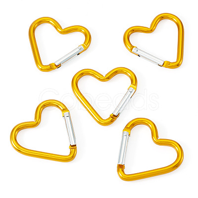 5Pcs Zinc Alloy Spring Gate Rings FIND-TA0009-73F-1