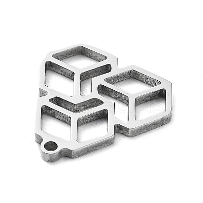 Non-Tarnish 304 Stainless Steel Pendants STAS-D036-05P-1
